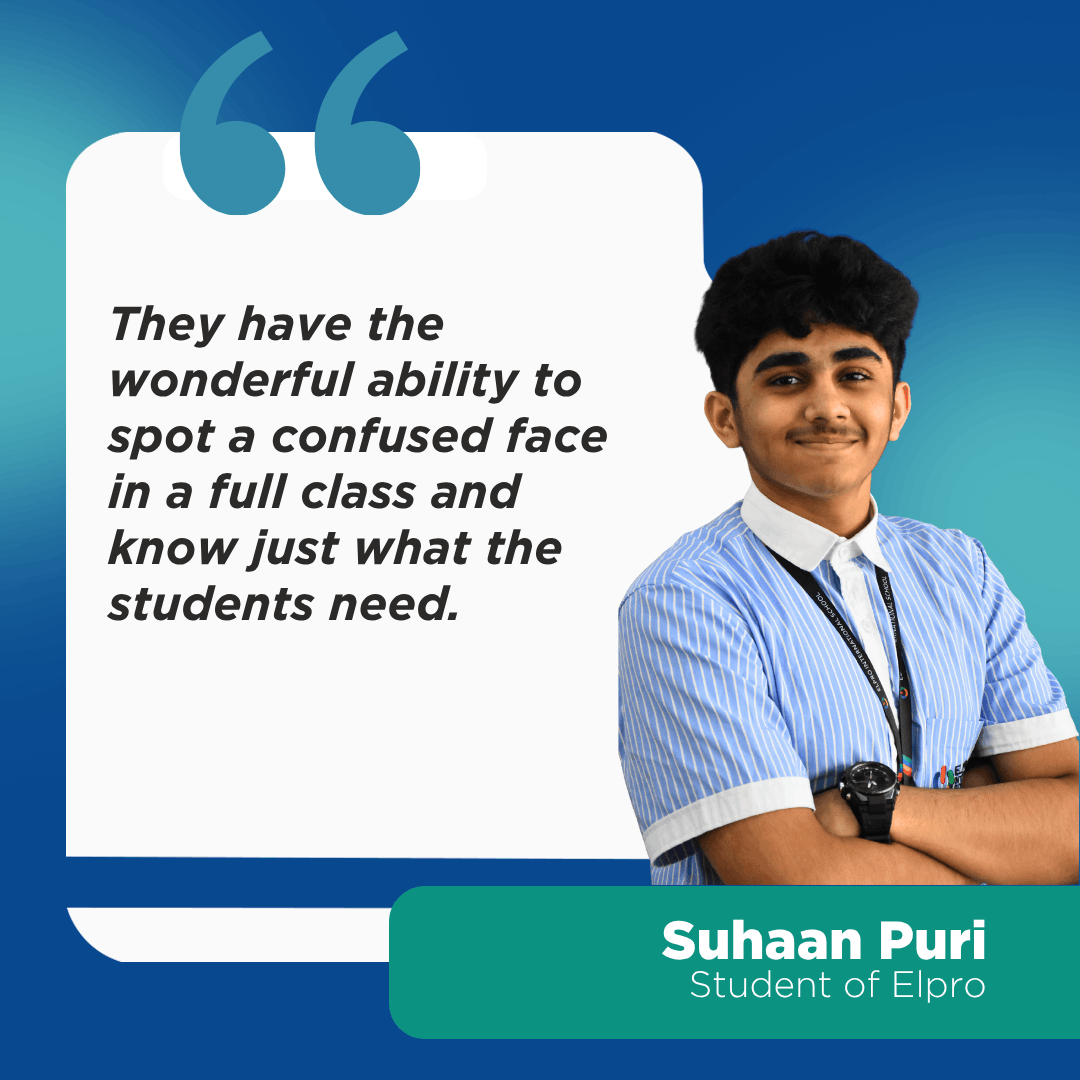 Suhaan Puri testimonial